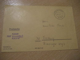 WINNENDEN 1974 To Freiburg Postage Paid Cancel Cover GERMANY - Lettres & Documents