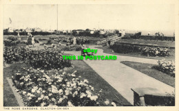 R598050 Clacton On Sea. The Rose Gardens. B. B. British Photogravure Series - Welt