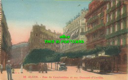 R594749 Alger. Rue De Constantine Et Rue Dumont D Urville - Welt