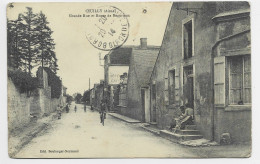 OEUILLY AISNE GRANDE RUE ET ROUTE DE BEAURIEUX - Otros & Sin Clasificación