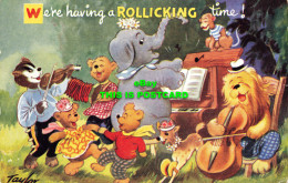 R595068 We Re Having A Rollicking Time. Bamforth. Merry Message Series. No. G. 2 - Welt