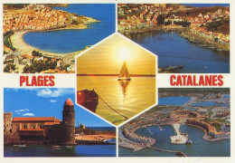 66000 02 01#1 - PLAGES CATALANES (BANYULS - PORT VENDRE - COLLIOURE - PORT BARCARES) - Banyuls Sur Mer