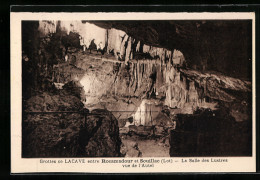 AK Grottes De Lacave Entre Rocamadour Et Souillac, La Salle Des Lustres Vue De L`Autel  - Other & Unclassified