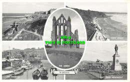 R598064 Whitby. The Abbey. Zig Zag And Spa. The Harbour. J. Salmon. Photostyle. - Welt