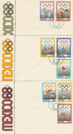 Poland FDC.1761-68 #3: Olympic Games Mexico 1968 - FDC