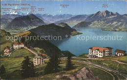 12428075 Rigi Staffel Panorama Bergmassiv Berghotels Vierwaldstaettersee Alpen R - Andere & Zonder Classificatie