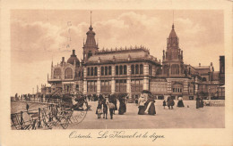 BELGIQUE - Ostende - Le Kursaal Et La Digue - Animé - Carte Postale Ancienne - Oostende