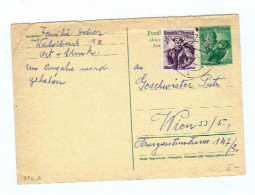 Österreich, 1961, Postkarte Mit Eingedr. Frankatur öS 0,70 Und Zusatzfrankatur öS 0,30, Stempel V. Waldbach/Stmk. (10877 - Briefkaarten