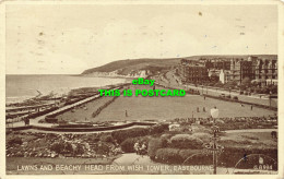 R598078 Eastbourne. Lawns And Beachy Head From Wish Tower. Valentine. Phototype. - Wereld