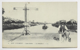 ELBEUF SEINE INFERIEURE CARTE ENVIRONS SAINT AUBIN CACHET MILITAIRE HOPITAL AUXILIAIRE 1916 - Oorlog 1914-18