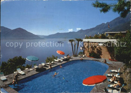 12411715 Ascona TI Hotel Casa Berno Beheiztes Schwimmbad Restaurant Bar Ascona - Other & Unclassified