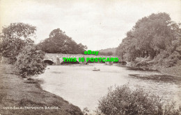 R598088 Bala. Tryweryn Bridge. Photochrom. Sepiatone Series - Monde