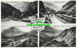 R598089 Passes Wales. Nant Francon Pass. Sychnant Pass. Pass Of Llanberis. E. T. - Monde