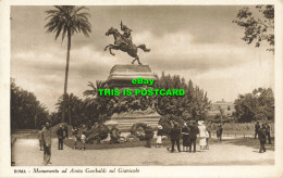 R594792 Roma. Monumento Ad Anita Garibaldi Sul Gianicolo - Monde