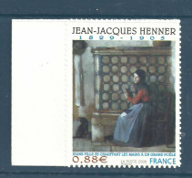 YT 223 Aucollant - Tableau De Jean Jacques Henner - Jeune Fille Se Chauffant Les Mains à Un Grand Poêle - Unused Stamps