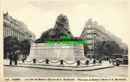 R598103 Paris. The Lion Of Belfort. Work Of A. Bartholdi. A. Leconte. Guy - Monde