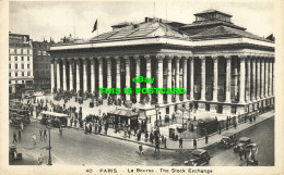 R598105 Paris. La Bourse. The Stock Exchange. Guy. A. Leconte - Monde