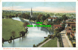 R595117 Stratford On Avon From The Memorial. Pictorial Stationery. Peacock. Auto - Monde