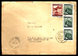 LETTRE DE SALZBURG - 1947  - MILITÄR ZENSUR - CENSORSHIP -  - Covers & Documents