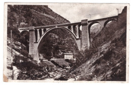 FONTAN - Pont Des Scarassoui - Ligne Nice-Coni (carte Photo) - Andere & Zonder Classificatie