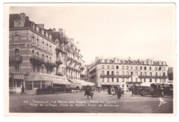 TROUVILLE - Place Du Casino  (carte Photo Animée) - Trouville