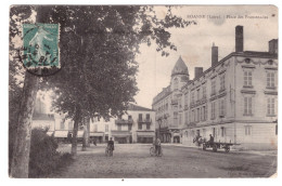 ROANNE - Place Des Promenade (carte Animée) - Roanne