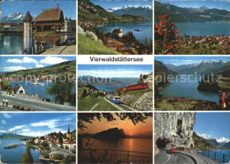 12371585 Vierwaldstaettersee SZ Luzern Kuessnacht Weggis Brunnen Axen Rigi Brunn - Otros & Sin Clasificación