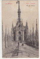 740  Milano - Sopra Del Duomo - (Italia) - 1905 - Milano