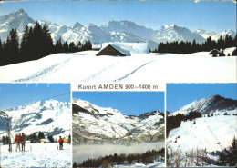 12371245 Amden SG Skigebiet Lifte Glarner Alpen Mattstock  Betlis - Sonstige & Ohne Zuordnung