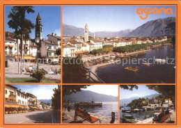 12367955 Ascona TI Teilansichten Promenade Lago Maggiore Ascona - Sonstige & Ohne Zuordnung