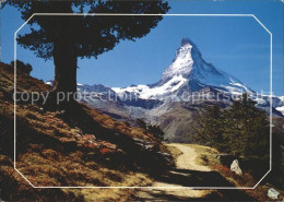 12366945 Zermatt VS Wanderweg Auf Riffelalp Mit Matterhorn  - Sonstige & Ohne Zuordnung
