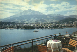12365995 Luzern LU Hotel Montana Aussicht Vom 5. Stock Vierwaldstaettersee Pilat - Other & Unclassified