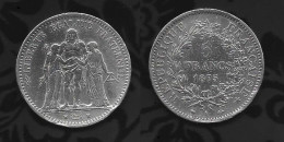 5 FRANCS 1875 A . - 5 Francs