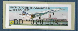 Vignette De Ditributeur Lisa - ATM - Brother - Concorde - 2010-... Illustrated Franking Labels