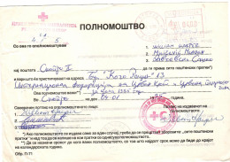 Macedonia 1995 - Power Of Attorney - INTERNATIONAL FEDERATION OF RED CROSS AND RED CRESCENT SOCIETIES, Skopje - Documents Historiques