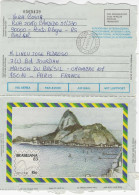 Aérogramme De Porto Alegre Pour La France - Exposition Brasiliana 83 - Carnaval - Entiers Postaux