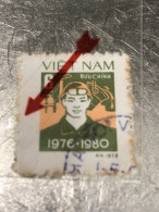 VIET NAM Stamps(1979-Military Frank-WORKER-6DONG) PRINT ERROR(ASKEW)1 STAMPS-vyre Rare - Viêt-Nam