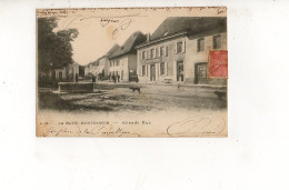 LA BATIE MONTGASCON - Grande Rue (carte Animée) - Other & Unclassified