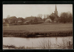 AK Hermannsburg I. Lüneburger Heide, Ortsansicht Mit Kirche  - Lüneburg