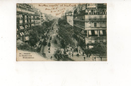 PARIS - Le Boulevard Montmartre  (carte Animée) - District 18