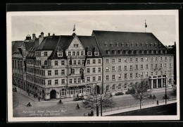 AK Nürnberg, Hotel Deutscher Hof, Wohnung Des Führers, -Fahnen  - Nürnberg