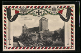 AK Nürnberg, Kaiserstallung, Wappen  - Nürnberg