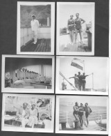 Kingdom Of Yugoslavia - Yugoslav Lloyd Excursion Steamer S / S Kraljica Marija, Real Photo Lot 6 Pcs, Year 1931 - Dampfer