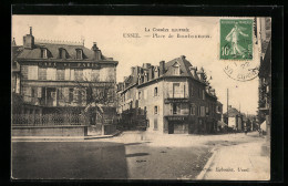 CPA Ussel, Place De Bourbounoux  - Ussel