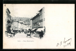 CPA Tulle, Place Municipale  - Tulle