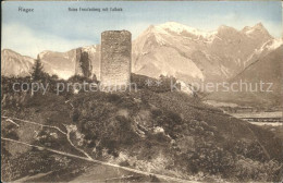 12339055 Bad Ragaz Ruine Freudenberg Mit Falknis Bad Ragaz - Sonstige & Ohne Zuordnung