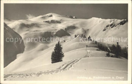 12338125 Flums SG Aufstieg Zum Maskenkamm Und Zieger Flumserberg Flums - Autres & Non Classés