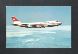 VLIEGTUIGEN  -  SWISSAIR - BOEING 747-257 B   (14.665) - Autres & Non Classés