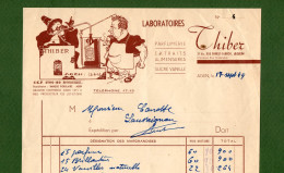 DF-FR 47 AGEN 1944 Laboratoires Parfumerie Alimentaires THIBER - Other & Unclassified