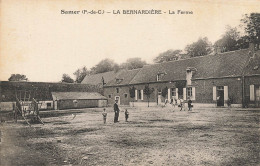 Samer * La Bernardière , La Ferme , Villageois Enfants * Scène Agricole Agriculture - Samer